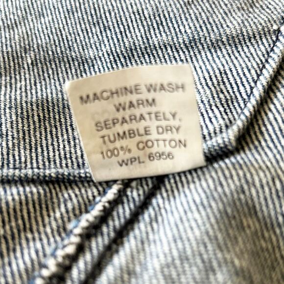 Harley-Davidson Denim Jacket Men’s Large Made in America Eagle Motorcycle USA - Picture 7 of 7